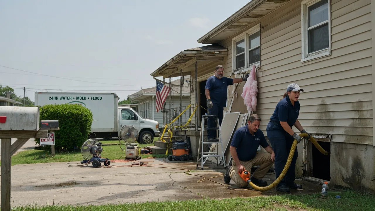 Water Damage Repair in Greenville, PA near me